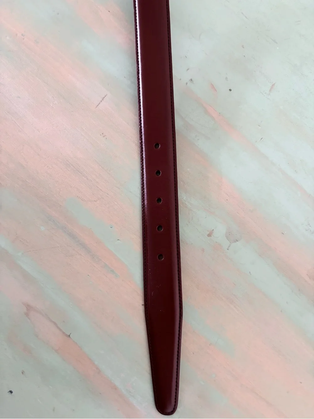Torino Leather Co Men’s Brown Aniline Kipskin Dress Belt Size 42 USA
